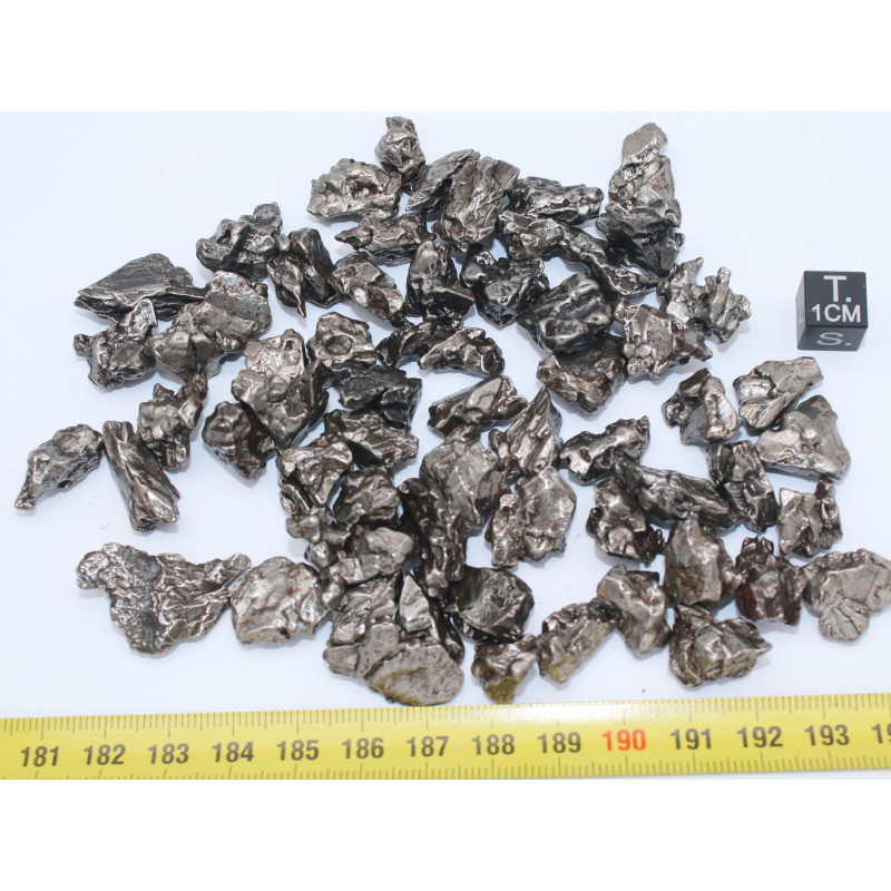 Lot de Météorites Campo del Cielo type Cristal 3→5 grammes (250 grammes-001 ** )