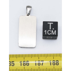 Collier pendentif météorite Aletaï dans une boite avec un cordon en cuir (Chine - 065**)