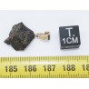 Collier pendentif météorite Chondrite NWA 869 ( Sahara - 2.80 grammes - 009** )