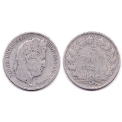 5 francs Louis Philippe 1834 H Argent ( 002 )