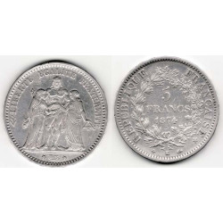 5 francs Hercule 1873 K argent ( 003 )