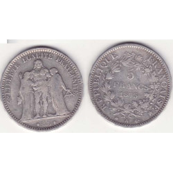 5 francs Hercule 1873 A argent ( 010 )