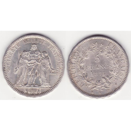 5 francs Hercule 1873 A argent ( 003 )