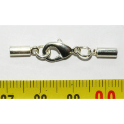 Collier pendentif météorite Aletaï dans une boite avec un cordon en cuir (Chine - 072**)