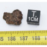 Impactite du cratère de Monturaqui dans une boite (Chili - 1.50 gramme - 005 **)