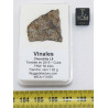 Tranche de météorite Vinales dans une boite - Chondrite L6 ( 1.92 gr - 005 ** )