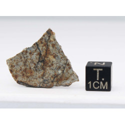 Tranche de météorite Vinales dans une boite - Chondrite L6 ( 1.92 gr - 005 ** )