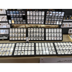 Tranche de Météorite NWA 12577 dans une boite - Chondrite L4 ( 13.80 grammes - 002** )