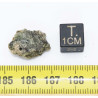 Fragment de trinitite dans une boîte - Verre d Alamogordo (USA - 1.17 gramme - 060*)