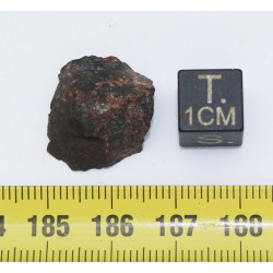 Talon de Météorite JAH 933 dans une boite Chondrite H3 (Oman - 4.30 grammes - 004** )