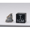 Talon de Météorite Lunaire NWA 13739 dans une boite Feld Breccia (Algérie - 0.48 gramme - 006 **)