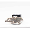 Talon de Météorite Lunaire Laâyoune 002 dans une boite Feld Breccia ( Maroc - 1.57 gramme - 071 ** )