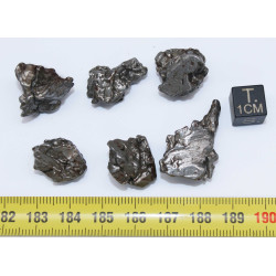 Lot de Météorites Campo del Cielo type Cristal 6→10 grammes (50 grammes-001 ** )