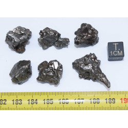 Lot de Météorites Campo del Cielo type Cristal 6→10 grammes (50 grammes-001 ** )