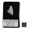 Opale Welo brute dans une boite ( 1.21 grammes - 009**)