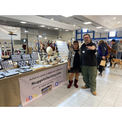 Tranche de météorite Aletaï avec lignes de Widmanstätten (9.20 grammes - Chine - 003**)