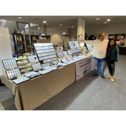 Tranche de Météorite Sericho - Pallasite ( Kenya -  2.30 grammes - 008 ** )