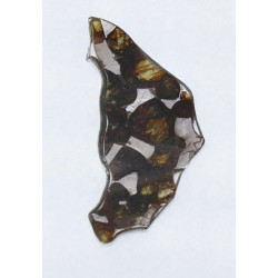 Tranche de Météorite Sericho - Pallasite ( Kenya -  2.35 grammes - 011** )