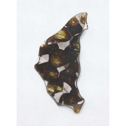 Tranche de Météorite Sericho - Pallasite ( Kenya -  2.35 grammes - 011** )