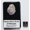 Opale Welo brute dans une boite ( Ethiopie - 2.20 grammes - 017**)