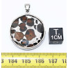 Pendentif Sericho / Pallasite dans une boite (Kenya - 12.65 grammes - 002** )