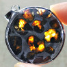Pendentif Sericho / Pallasite dans une boite (Kenya - 12.65 grammes - 002** )