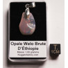 Pendentif en Opale Welo brute dans une boite ( 1.98 gramme - 019**)