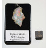 Pendentif en Opale Welo brute dans une boite ( 3.77 grammes - 018**)