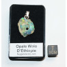 Pendentif en Opale Welo brute dans une boite ( 2.36 grammes - 021**)