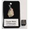 Pendentif en Opale Welo brute dans une boite ( 1.65 gramme - 022**)