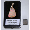 Pendentif en Opale Welo brute dans une boite ( 1.68 gramme - 025**)