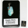 Pendentif en Opale Welo brute dans une boite ( 1.59 gramme - 026**)