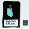Pendentif en Opale Welo brute dans une boite ( 1.59 gramme - 026**)