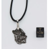 Collier pendentif météorite Campo del Cielo type Cristal ( Argentine - 011 ** )