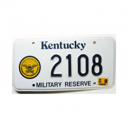 Plaque d Immatriculation USA - Kentucky ( 027 )