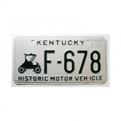 Plaque d Immatriculation USA - Kentucky ( 018 )