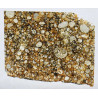 Lame mince de météorite NWA 12577  - Chondrite L4 (NWA - 062*)
