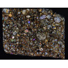 Lame mince de météorite NWA 12577  - Chondrite L4 (NWA - 062*)