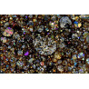 Lame mince de météorite NWA 12577  - Chondrite L4 (NWA - 062*)
