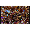 Lame mince de météorite Tindouf  - Chondrite H6 (Algerie - 063*)