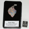 Pendentif en Opale Welo brute dans une boite ( 1.51 gramme - 031**)