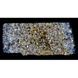 Lame mince de météorite NWA 13787 - Achondrite eucrite (NWA - 064*)