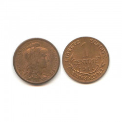 1 cents Dupuis 1911 Bronze ( 006 )