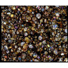 Lame mince de météorite NWA 16457 Chondrite LL3 (NWA - 066*)