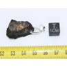 Collier pendentif météorite Chondrite NWA 869 ( Sahara -7.10 grammes - 013** )