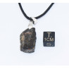 Collier pendentif météorite Chondrite NWA 869 ( Sahara -7.10 grammes - 013** )