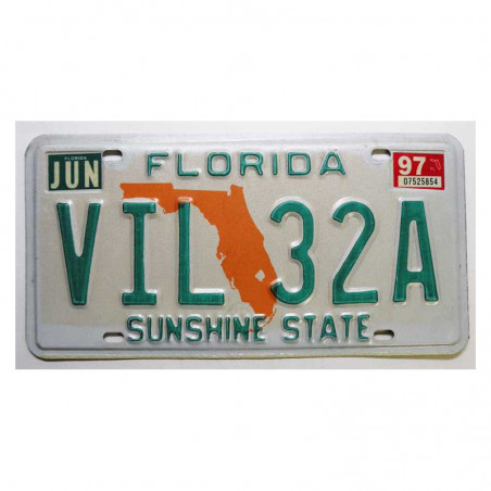 Plaque d Immatriculation USA - Floride ( 095 )