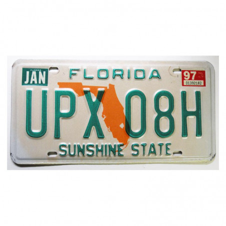 Plaque d Immatriculation USA - Floride ( 093 )