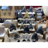 Tranche de de météorite Al Haggounia 001 - EL chondrite impact melt rock (Maroc- 4.4 grammes - 010**)