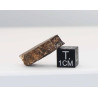 Tranche de de météorite Al Haggounia 001 - EL chondrite impact melt rock (Maroc- 4.4 grammes - 010**)